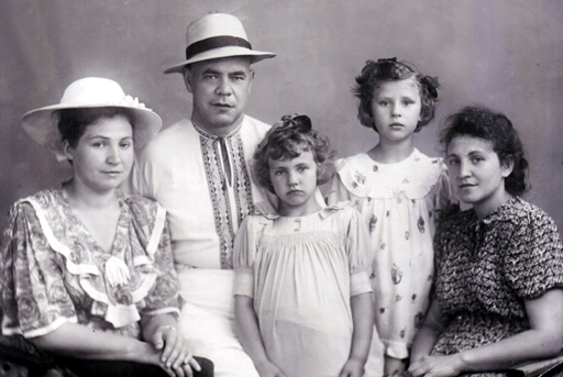 Валентина Толкунова и родственники 